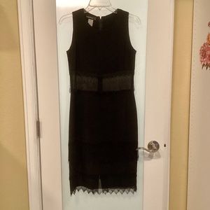 Louis Feraudo sleeveless dress, Black, Size 4